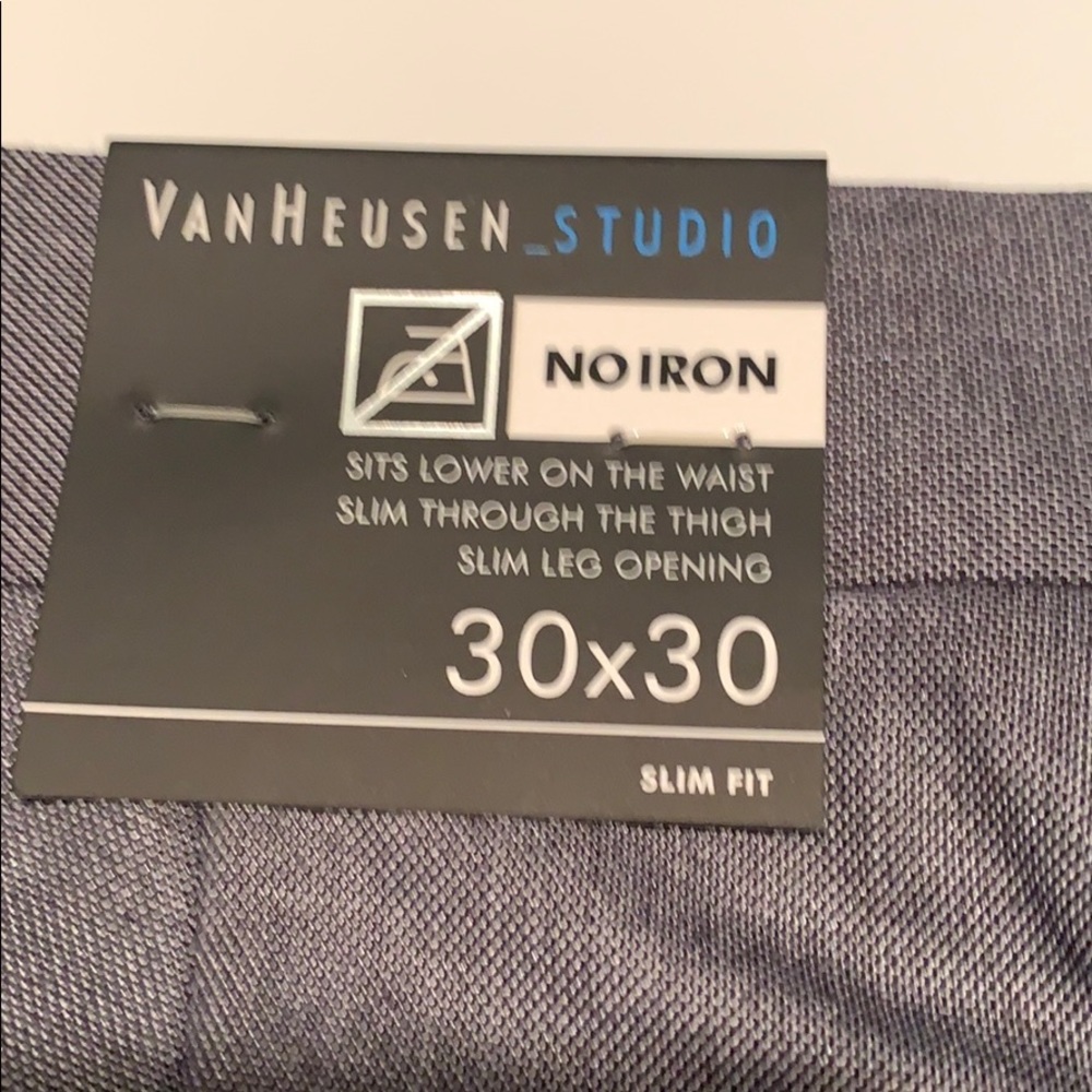 Van Heusen gray dress pants. - Picture 7 of 8